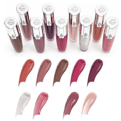 6pk L'Oreal Paris Glow Paradise Plumping Lip Gloss - 402 I Soar (carded)