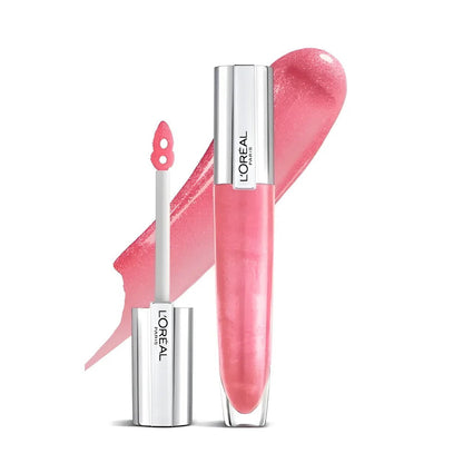 3x L'Oreal Paris Glow Paradise Plumping Lip Gloss 7ml 406 I Amplify