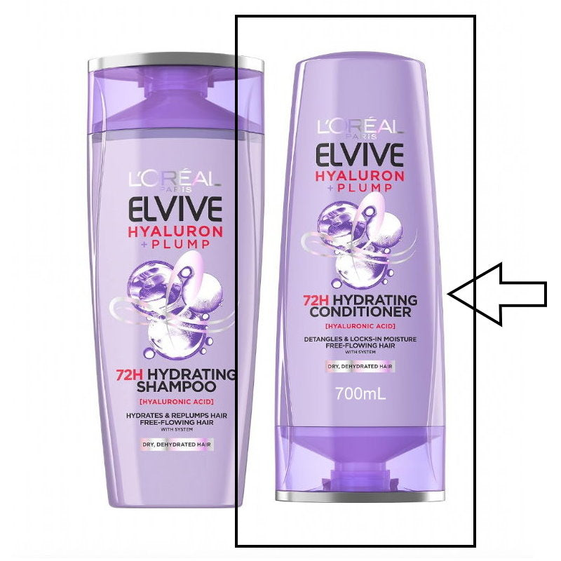 L'Oreal Paris Elvive Hyaluron Plump Hydrating Conditioner 700ml