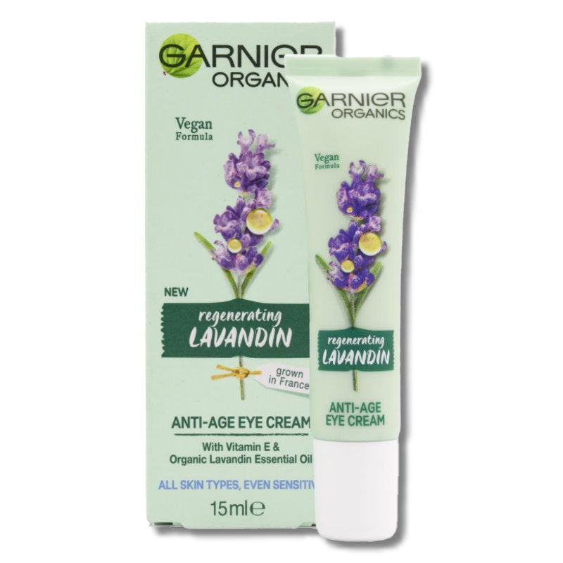 Garnier Organics Regenerating Lavandin Anti Age Eye Cream 15mL