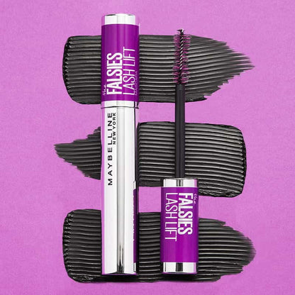 3x Maybelline The Falsies Lash Lift Mascara Washable 9.6ml Blackest Black