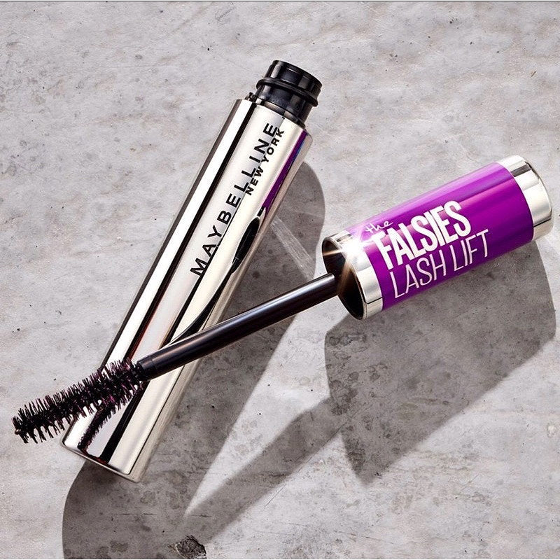 3x Maybelline The Falsies Lash Lift Mascara Washable 9.6ml Blackest Black