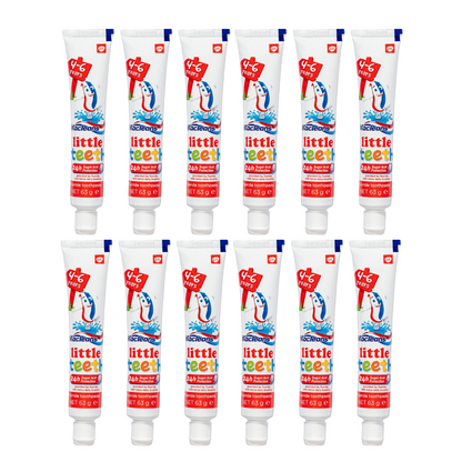 12x Macleans Little Teeth Toothpaste 4-6 years 63g