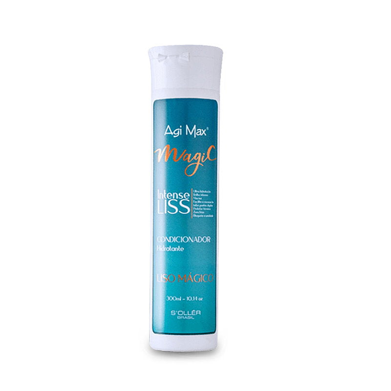 2pk Agi Max Magic Intense Liss Salon Shampoo and Conditioner SET