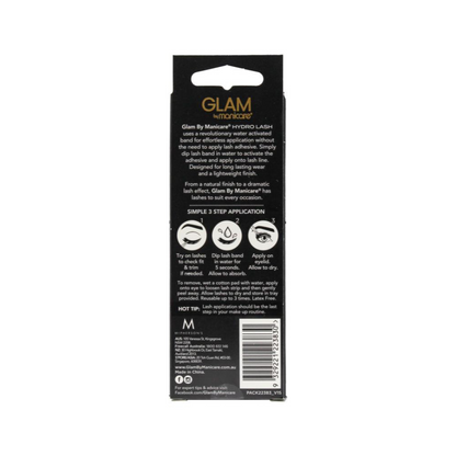 3x Manicare Glam Hydro Lash Intense Naomi