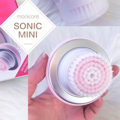 3x Manicare Sonic Mini Facial Cleanser - Rechargeable