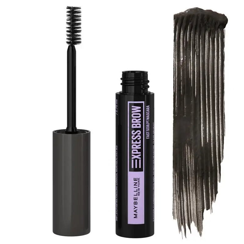 6x Maybelline Brow Fast Sculpt Eyebrow Mascara 06 Deep Brown