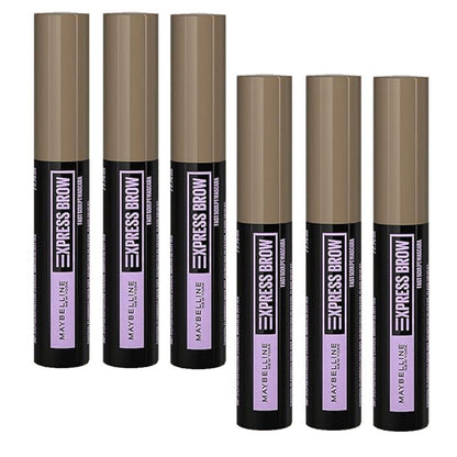 6x Maybelline Brow Fast Sculpt Eyebrow Mascara 01 Blonde