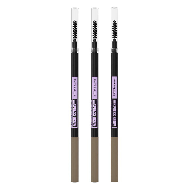 3x Maybelline Brow Ultra Slim Eyebrow Pencil - 01 Blonde
