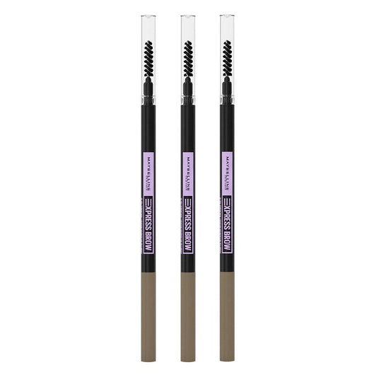 3x Maybelline Brow Ultra Slim Eyebrow Pencil - 01 Blonde