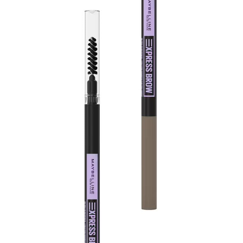 3x Maybelline Brow Ultra Slim Eyebrow Pencil 02 Soft Brown