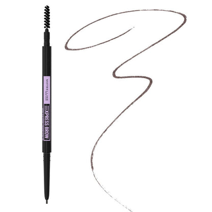 3x Maybelline Brow Ultra Slim Eyebrow Pencil 05 Deep Brown