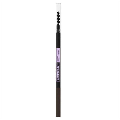 3x Maybelline Brow Ultra Slim Eyebrow Pencil 06 Black Brown