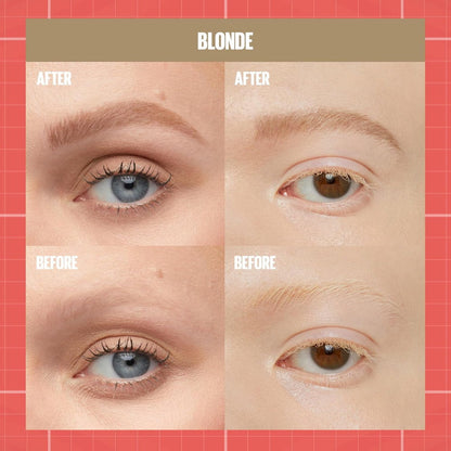 3x Maybelline Build A Brow 2 in 1 Pen Sealing Gel Eyebrow 250 Blonde
