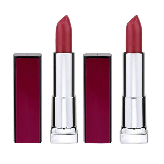 2x Maybelline Color Sensational Cream Lipstick Smoked Roses 4.4g 325 Dusk Rose