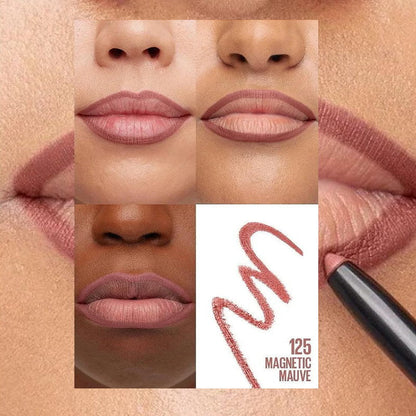 3x Maybelline Color Sensational Shaping Lip Liner - 125 Magnetic Mauve