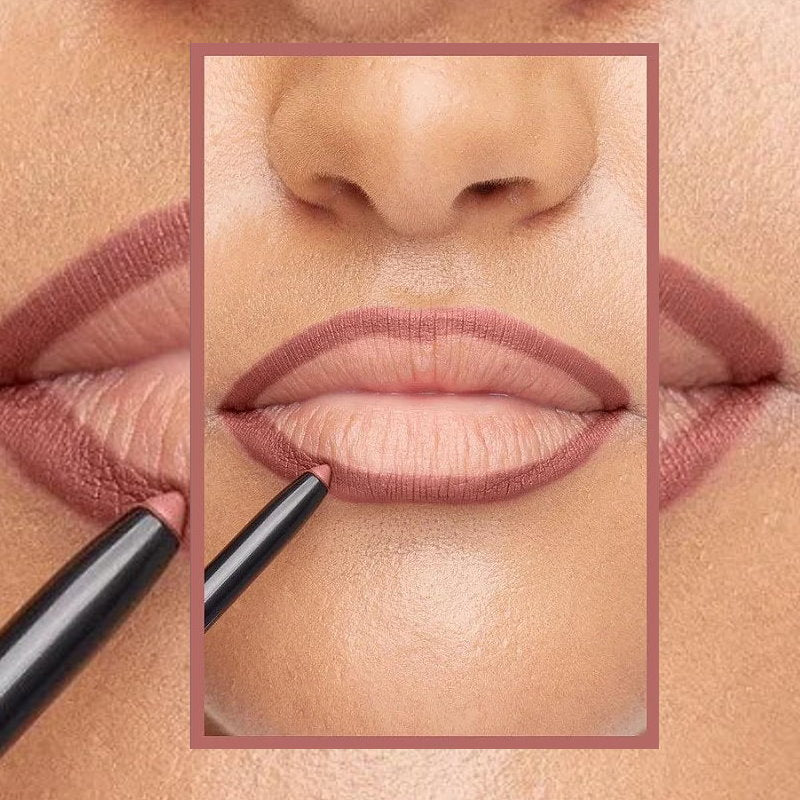 6x Maybelline Color Sensational Shaping Lip Liner - 125 Magnetic Mauve