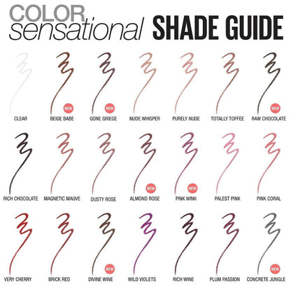 Maybelline Color Sensational Shaping Lip Liner 2.8g 56 Almond Rose