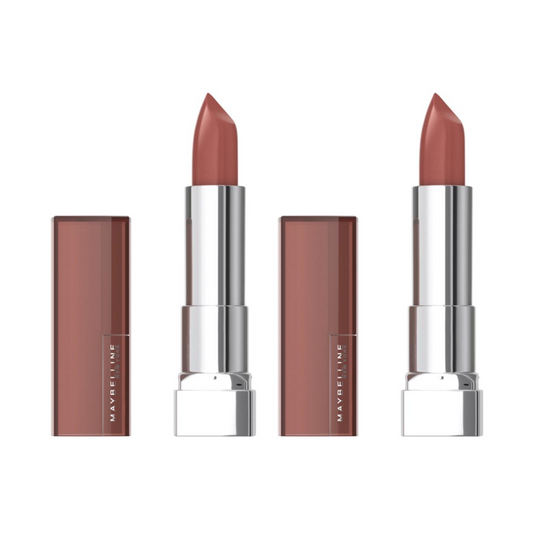 2x Maybelline Color Sensational the Creams Lipstick 133 Almond Hustle