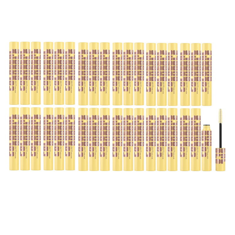 36x Maybelline Colossal Bubble Washable Mascara - Black