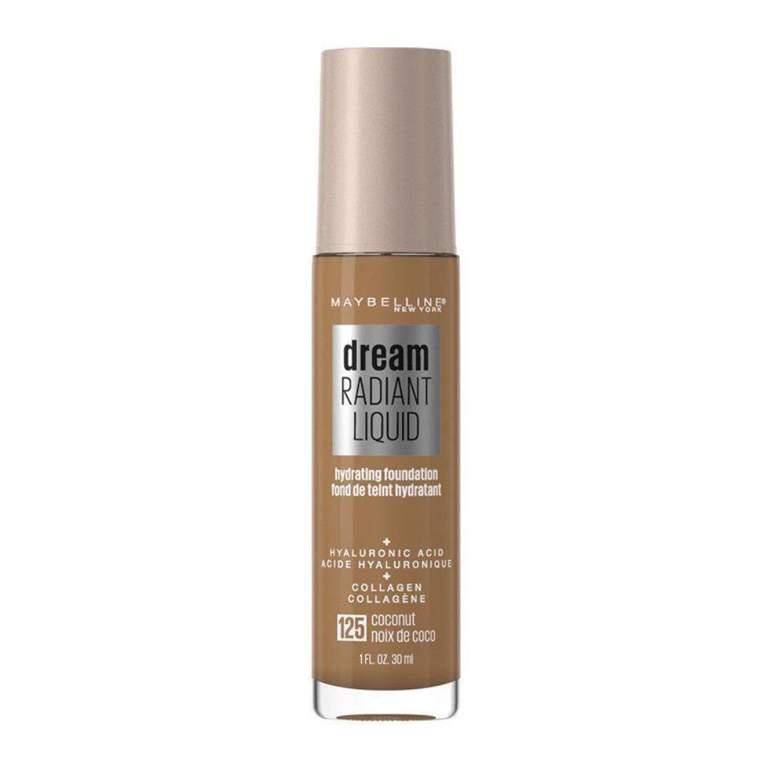 Maybelline Dream Radiant Liquid Foundation 30mL 125 Coconut