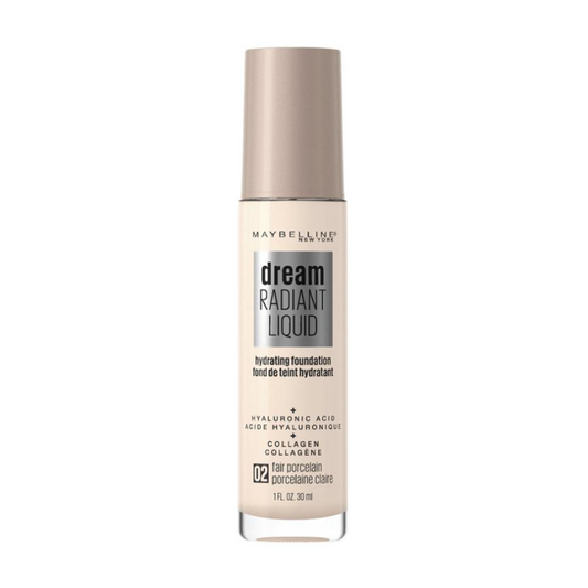 Maybelline Dream Radiant Liquid Foundation 30ml 02 Fair Porcelain
