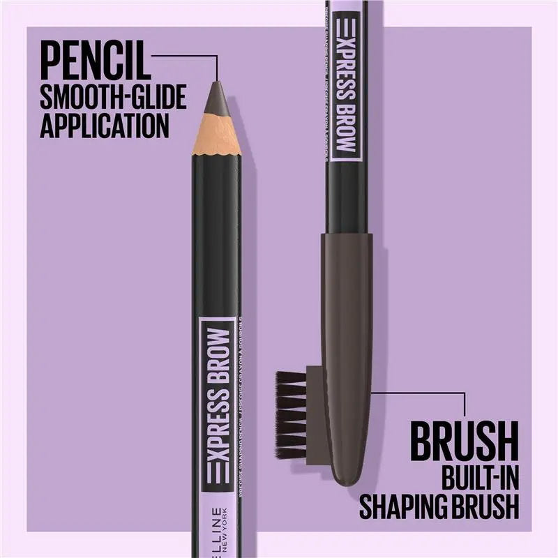 3x Maybelline Express Brow Shaping Pencil 03 Soft Brown