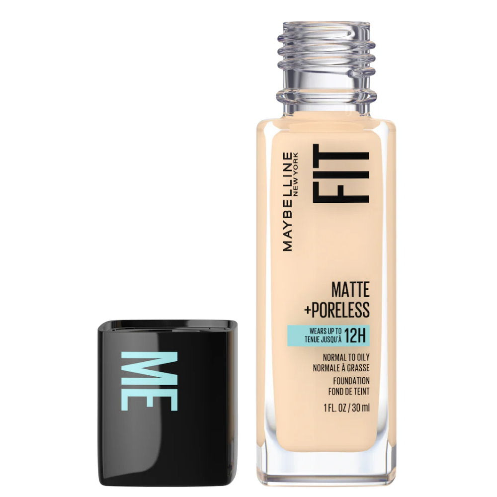 6x Maybelline Fit Me Matte Poreless Mattifying Liquid Foundation 30ml 118 Light Beige