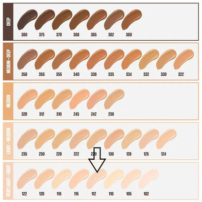 Maybelline Fit Me Matte Poreless Mattifying Liquid Foundation 30ml 112 Natural Ivory