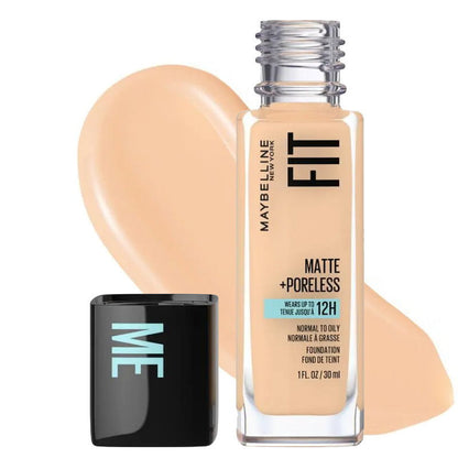 Maybelline Fit Me Matte Poreless Mattifying Liquid Foundation 30ml 120 Classic Ivory