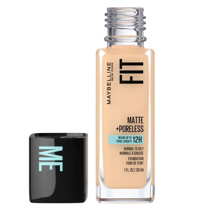 Maybelline Fit Me Matte Poreless Mattifying Liquid Foundation 30ml 120 Classic Ivory