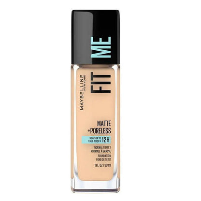 Maybelline Fit Me Matte Poreless Mattifying Liquid Foundation 30ml 120 Classic Ivory