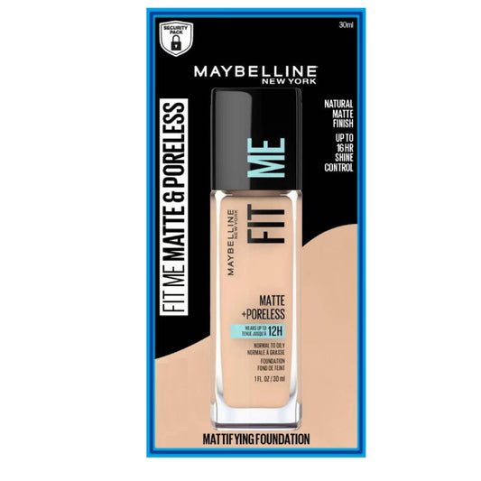 Maybelline Fit Me Matte & Poreless Mattifying Liquid Foundation 122 Creamy Beige