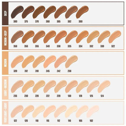 6x Maybelline Fit Me Matte & Poreless Mattifying Liquid Foundation 122 Creamy Beige