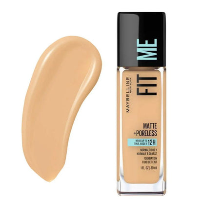 6x Maybelline Fit Me Matte & Poreless Mattifying Liquid Foundation 30ml 228 Soft Tan