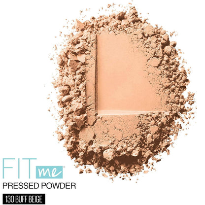 Maybelline Fit Me Matte & Poreless Pressed Powder 8.5g 130 Buff Beige