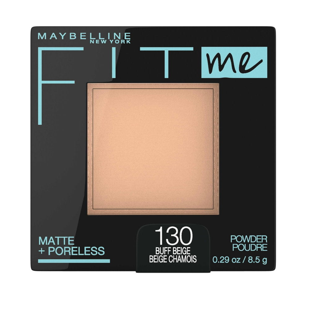 6x Maybelline Fit Me Matte & Poreless Pressed Powder 8.5g 130 Buff Beige