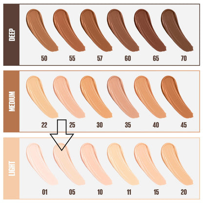 Maybelline Fit Me Natural Coverage Concealer 6.8ml 05 Ivory