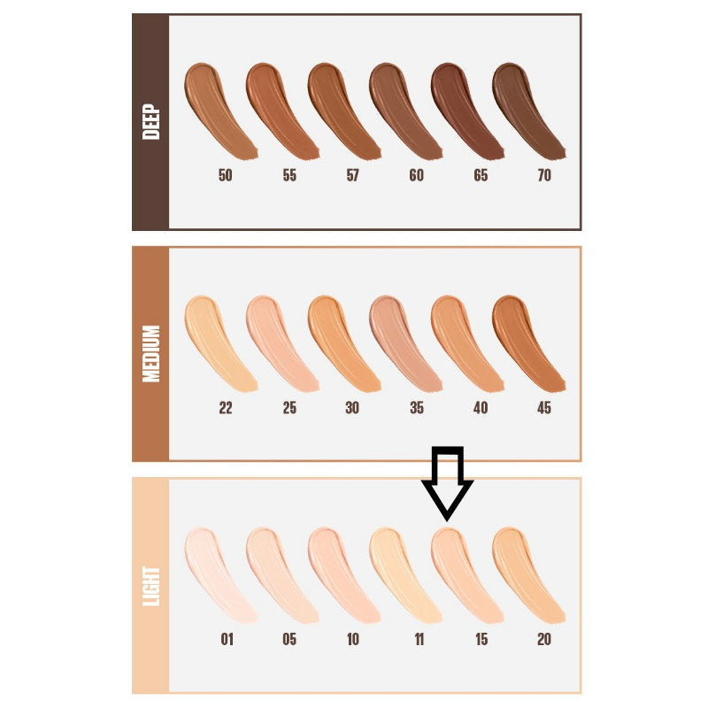 3x Maybelline Fit Me Natural Coverage Concealer 6.8ml 15 Fair