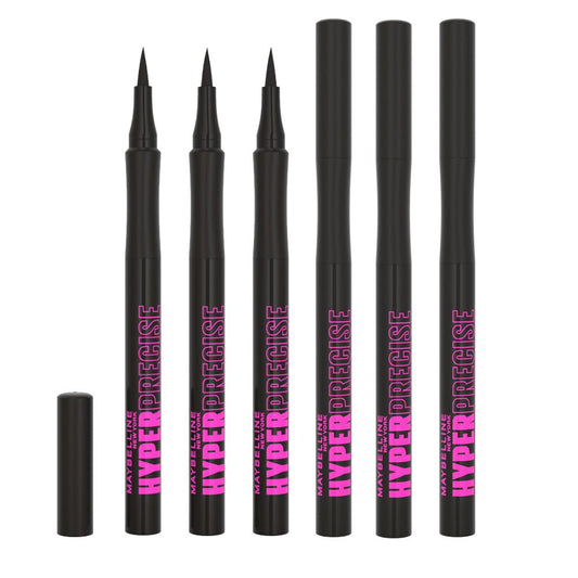 6x Maybelline Hyper Precise All Day Liquid Eyeliner 700 Black
