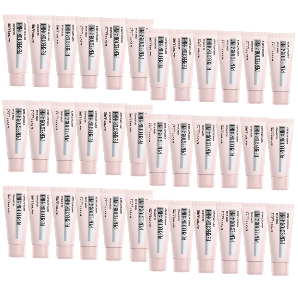36x Maybelline Instant Age Rewind Instant Perfector 4 In 1 Matte Makeup 30ml 02 Light Medium