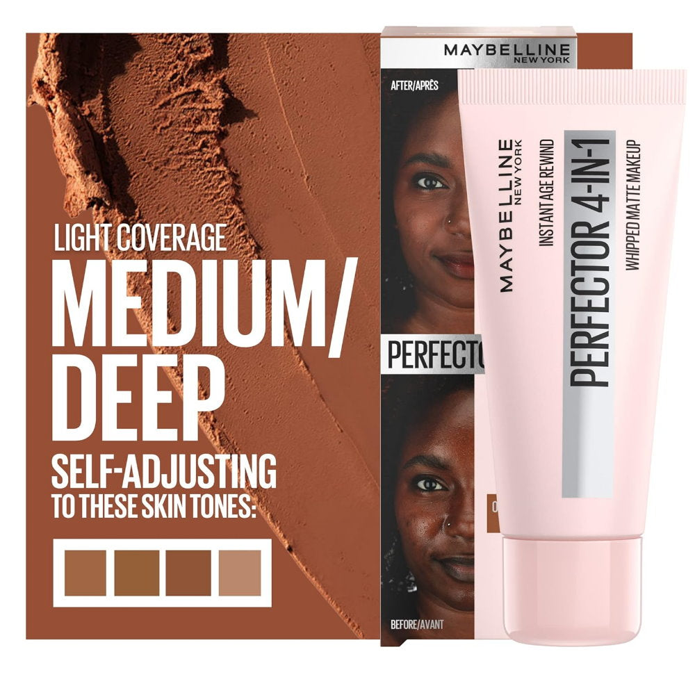 6x Maybelline Instant Anti Age Perfector 4 in 1 Whipped Matte Makeup 04 Medium Deep