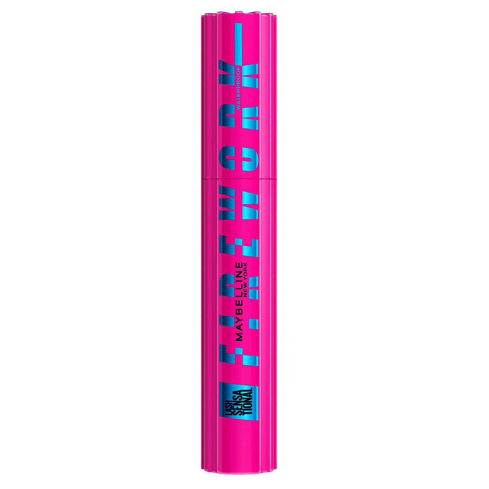 6x Maybelline Lash Sensational Firework Waterproof Mascara 8.75ml Blackest Black