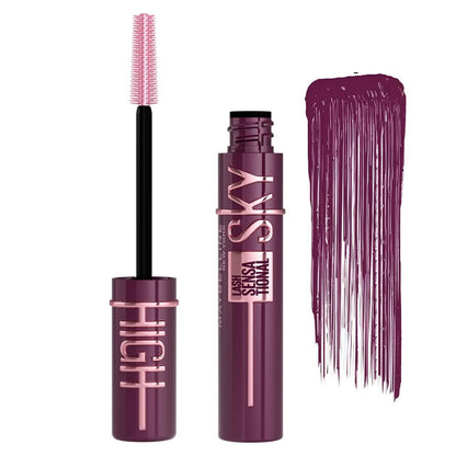 3x Maybelline Lash Sensational Sky High Mascara 793 7.2ml Burgundy Haze
