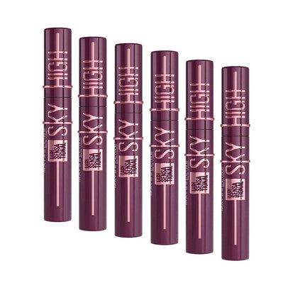 6x Maybelline Lash Sensational Sky High Mascara 793 7.2ml Burgundy Haze