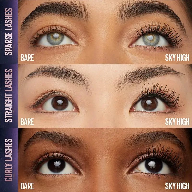 3x Maybelline Lash Sensational Sky High Mascara Plum Twilight 7.2ml