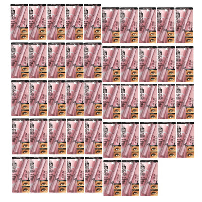 48pk Maybelline Lash Sensational Sky High Washable Mascara - 801 Very Black