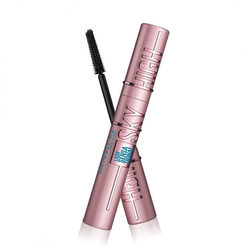 3x Maybelline Lash Sensational Sky High Waterproof Mascara 802 Very Black (carded)