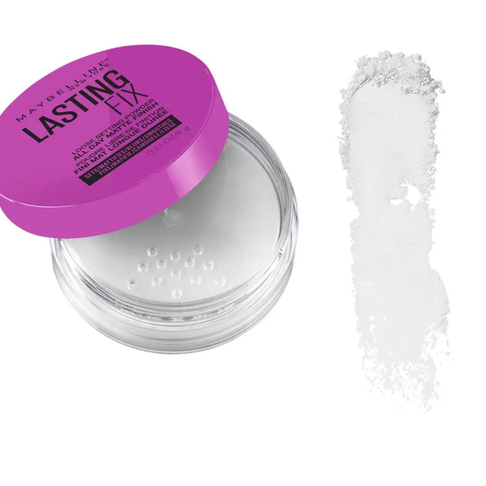 6x Maybelline Lasting Fix Setting Loose Powder 6g