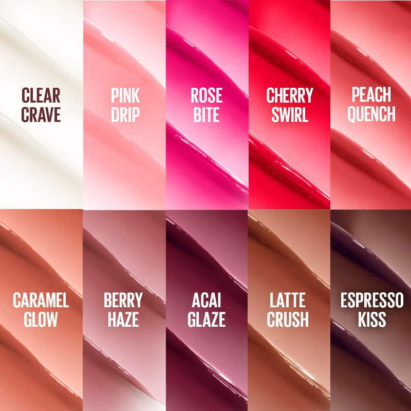 6x Maybelline Lifter Glaze Lip Balm 002 Pink Drip